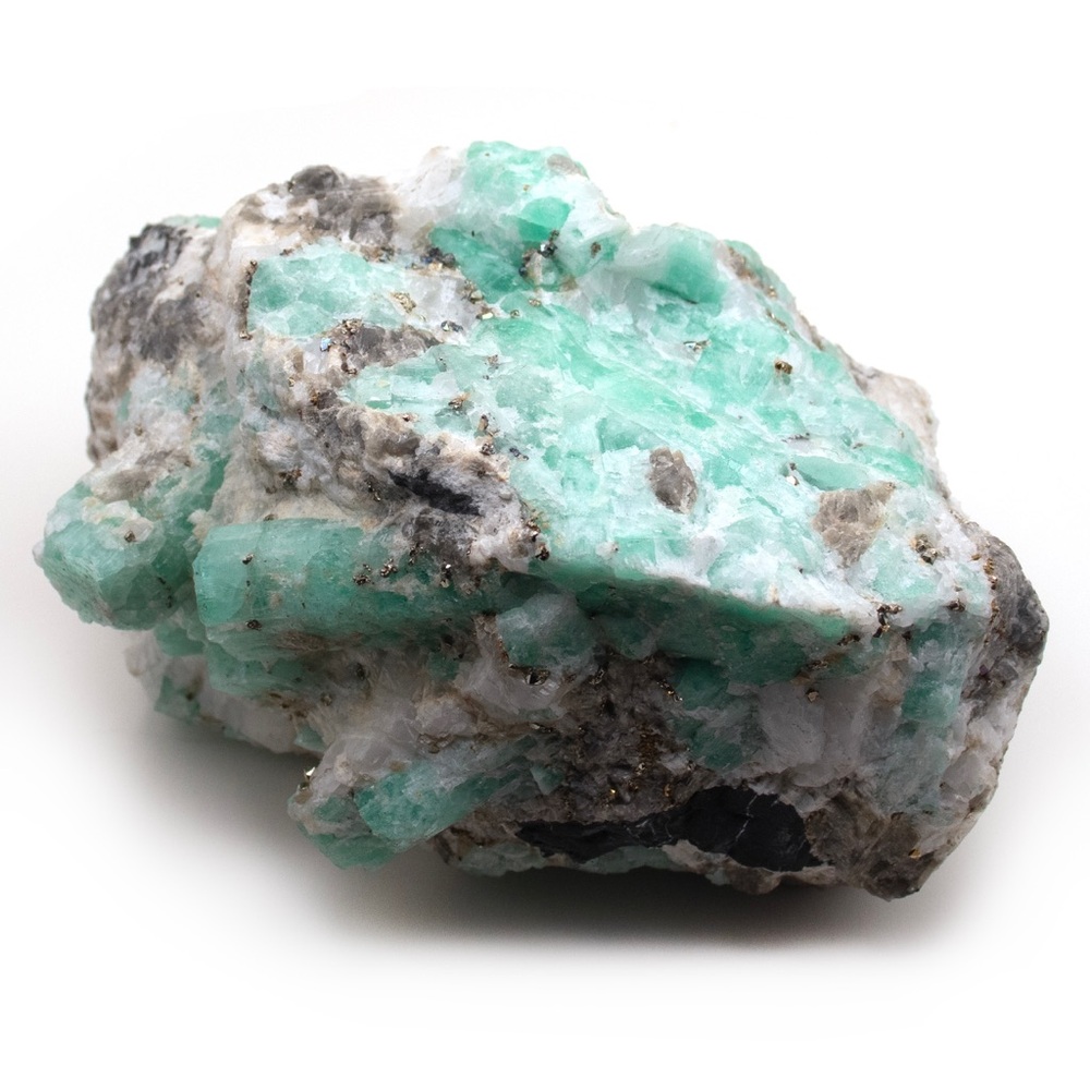 Natural Emerald extracted from the Muzo mine in Colombia